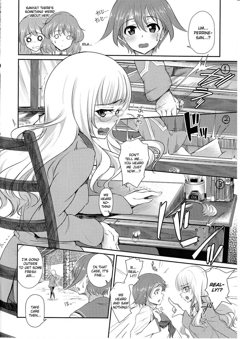 Hentai Manga Comic-Tabu-Perrine no Mousou Katsugeki-Read-5